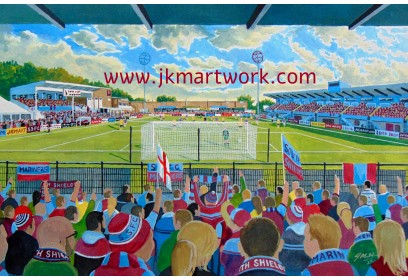 1st Cloud Arena Stadium Fine Art Print - South Shields Football Club